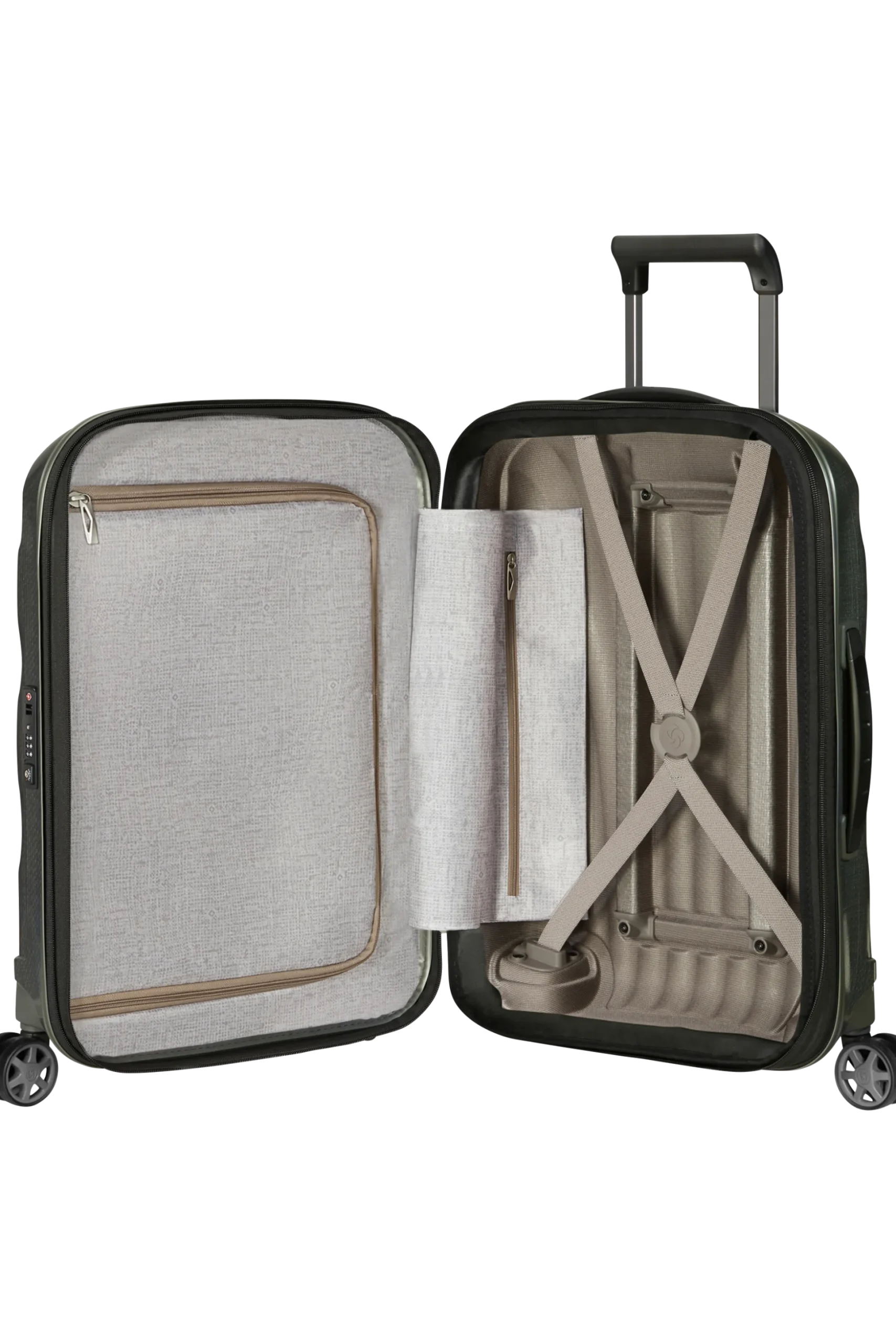 C-Lite - Trolley espandibile (4 ruote) 55cm
