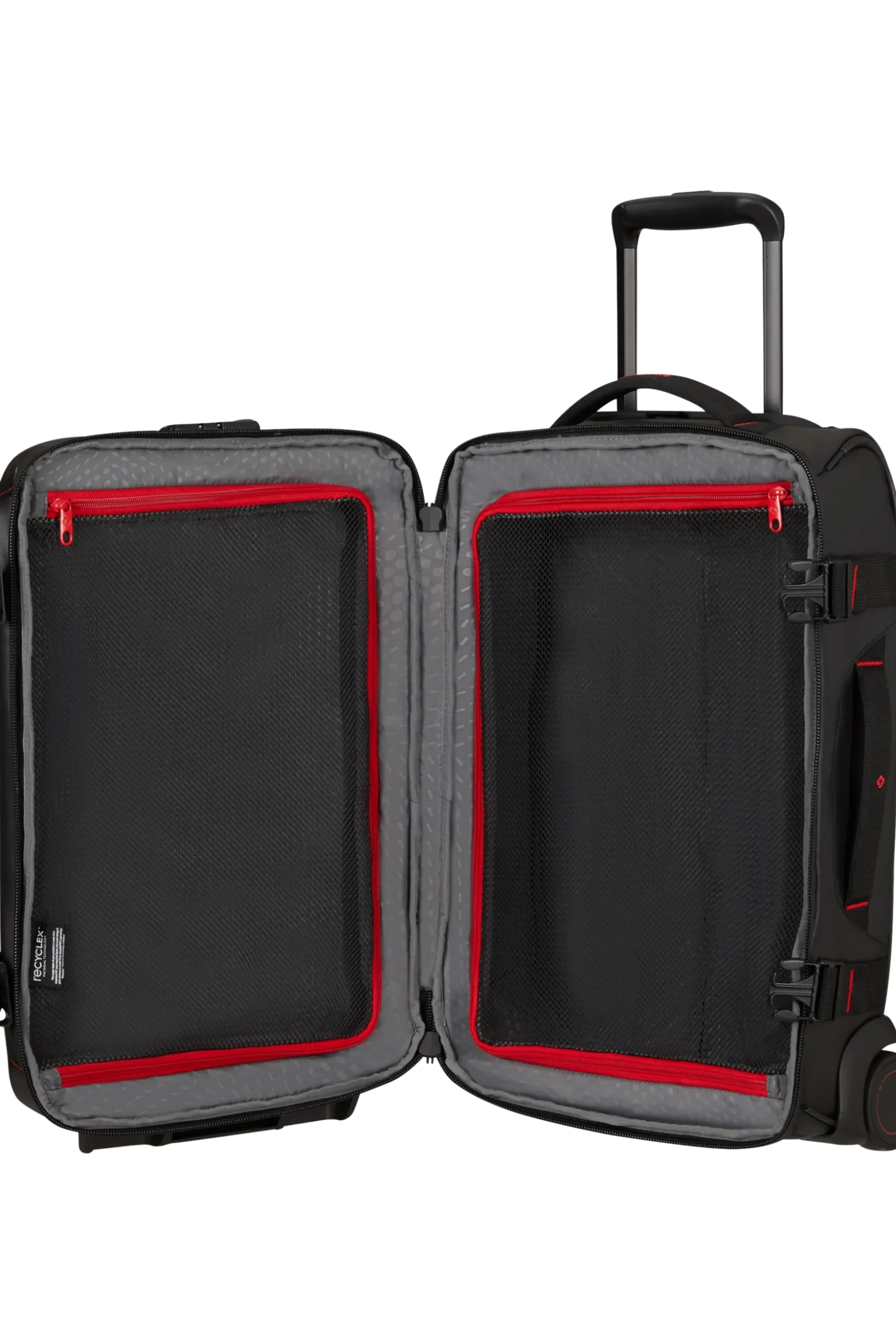 Ecodiver - Borsone con ruote a doppio comparto 55 cm