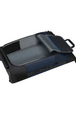 Ecodiver - Borsone pieghevole con ruote 4-in-1