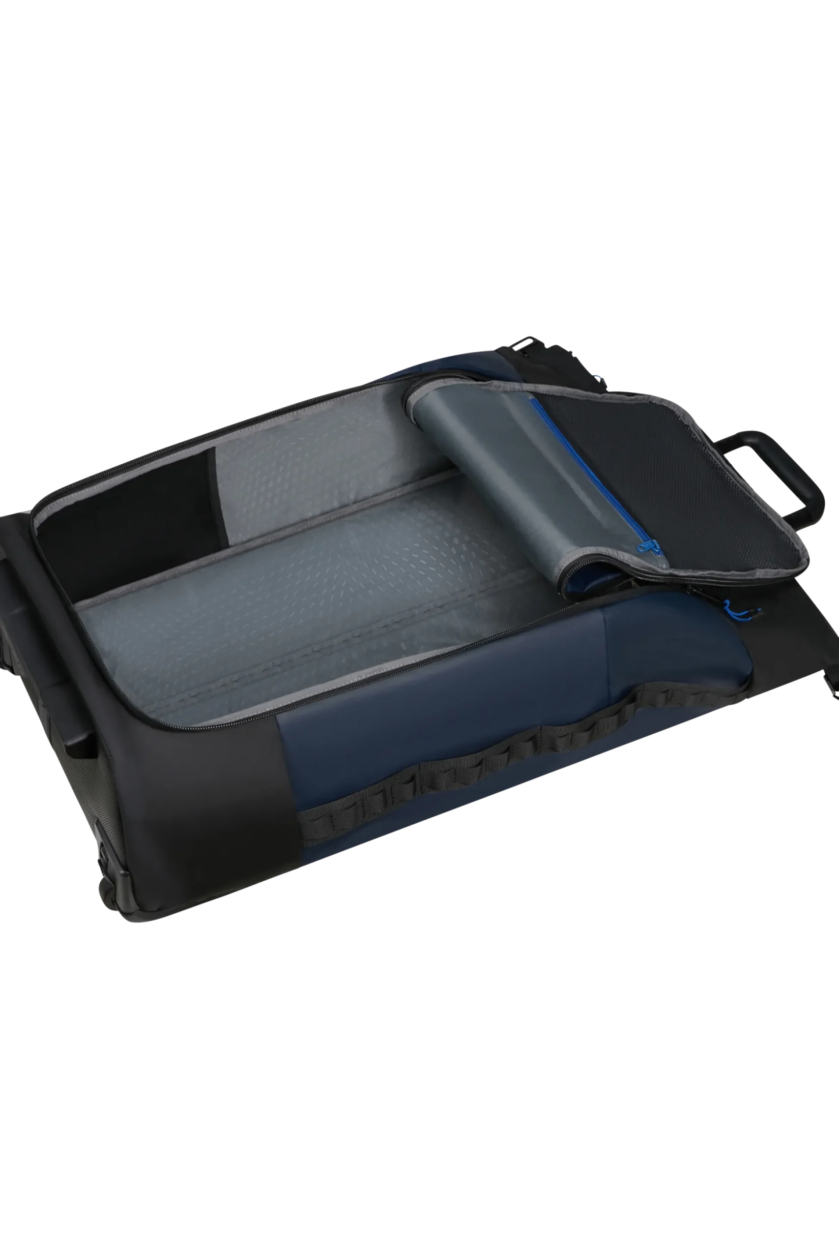 Ecodiver - Borsone pieghevole con ruote 4-in-1