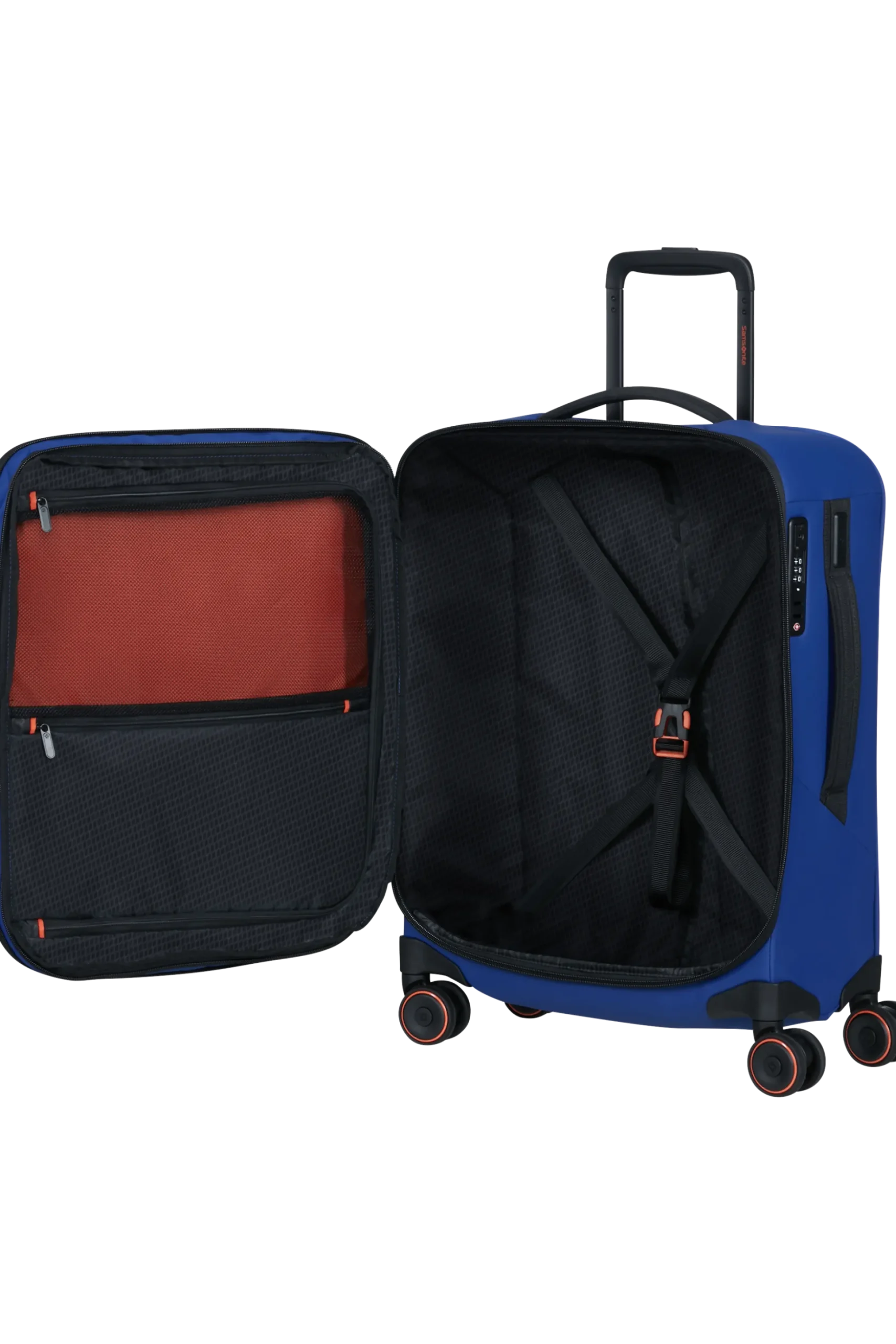 Glazed - Trolley espandibile (4 ruote) 55cm