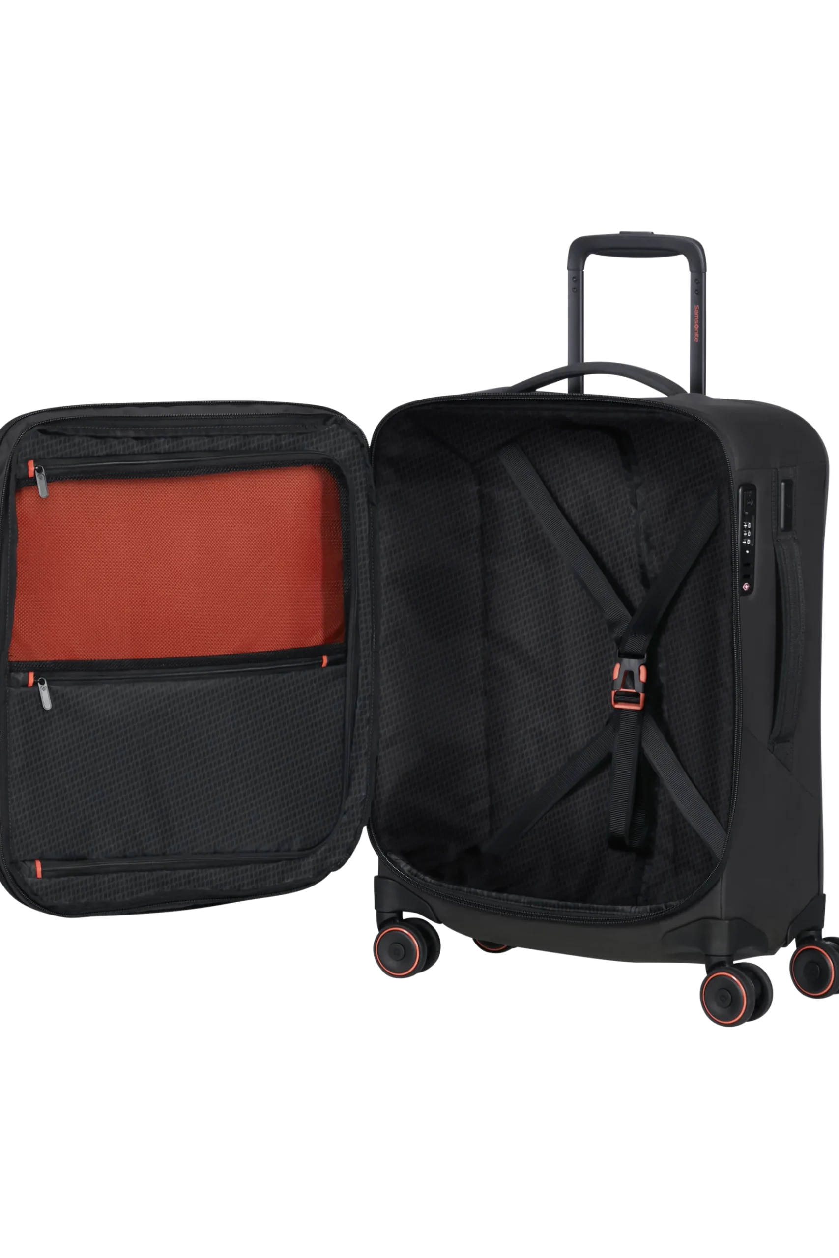 Glazed - Trolley espandibile (4 ruote) 55cm