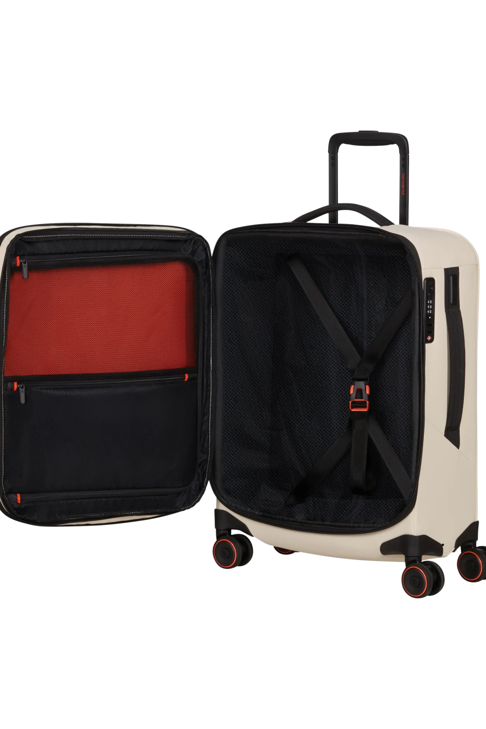 Glazed - Trolley espandibile (4 ruote) 55cm