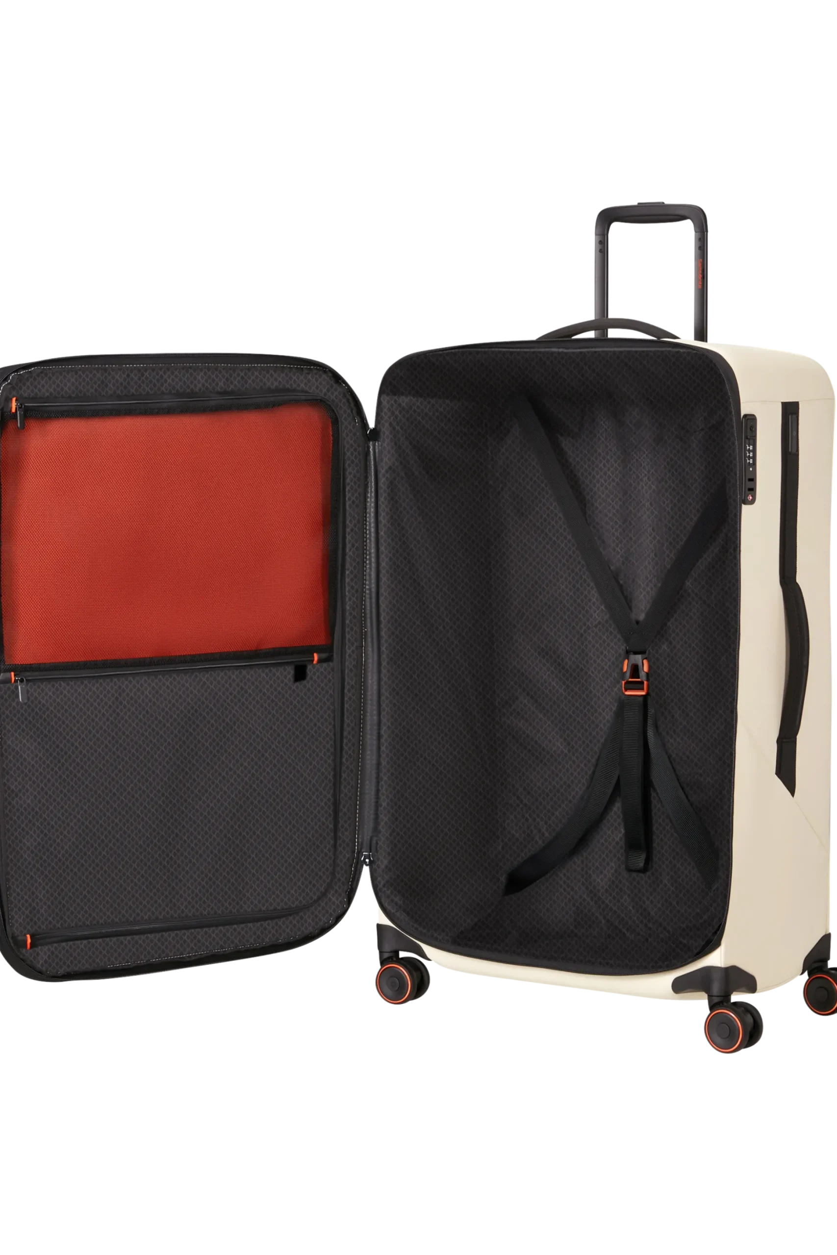 Glazed - Trolley espandibile (4 ruote) 78cm