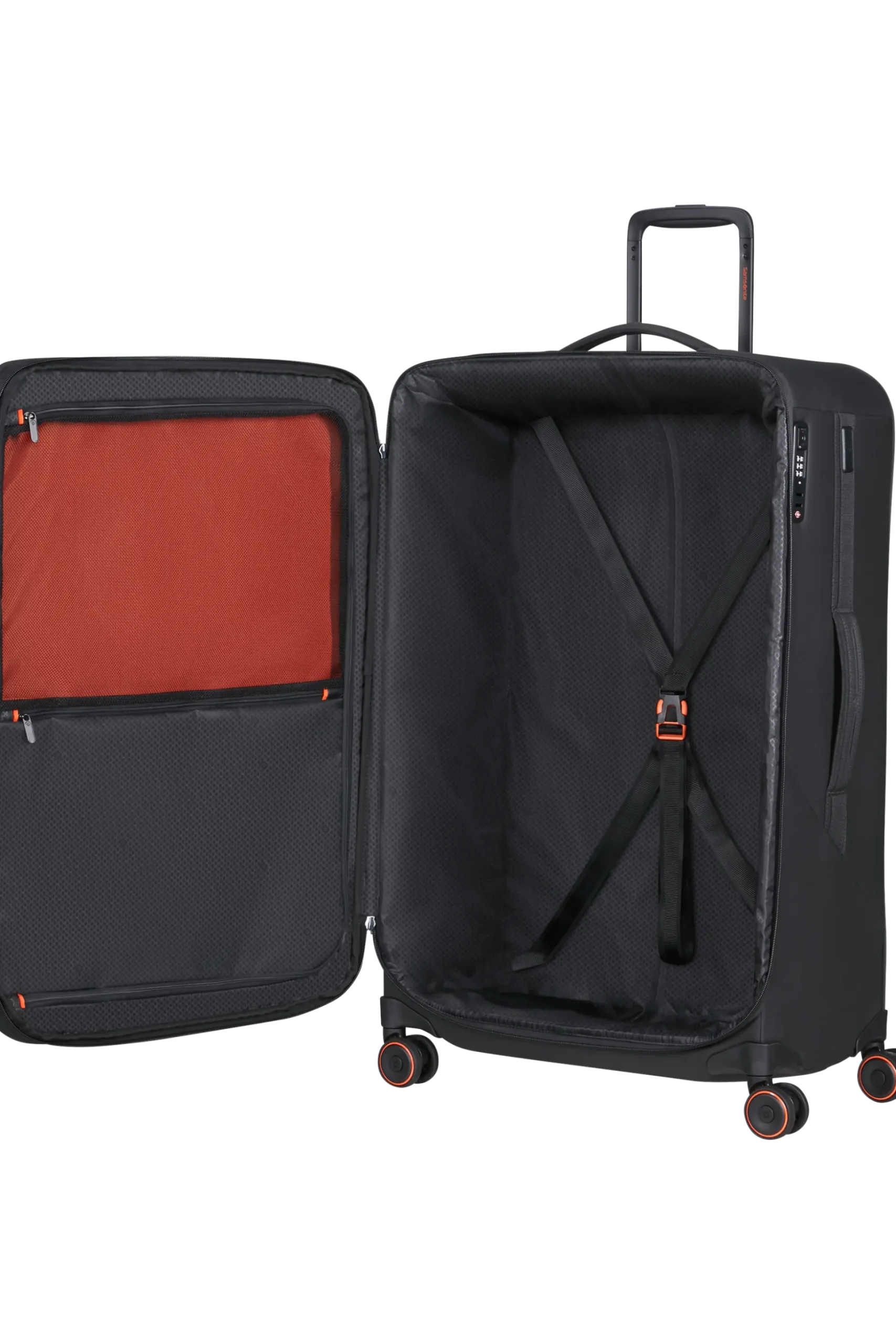 Glazed - Trolley espandibile (4 ruote) 84cm