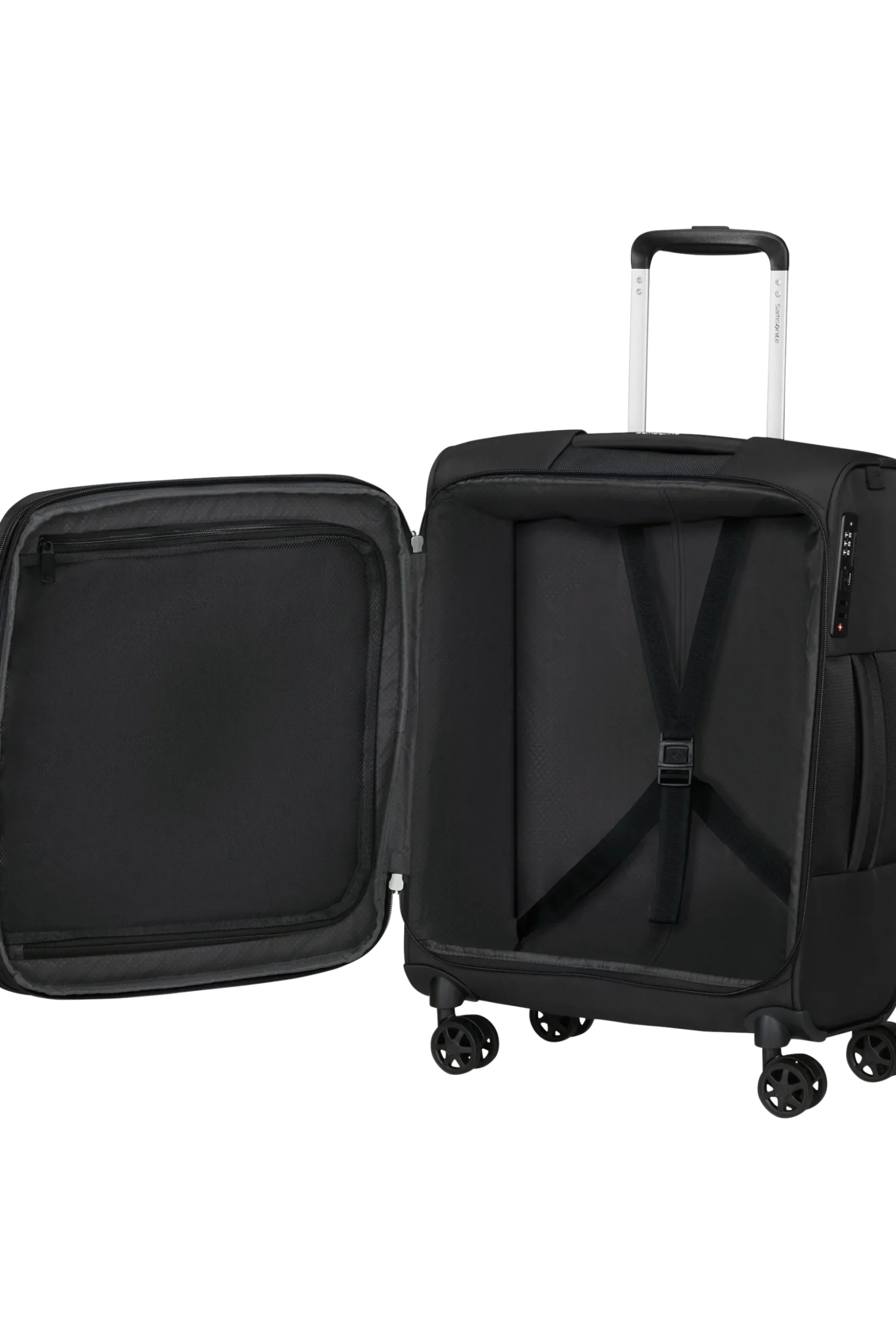 GoTwist - Trolley espandibile (4 ruote) 55cm