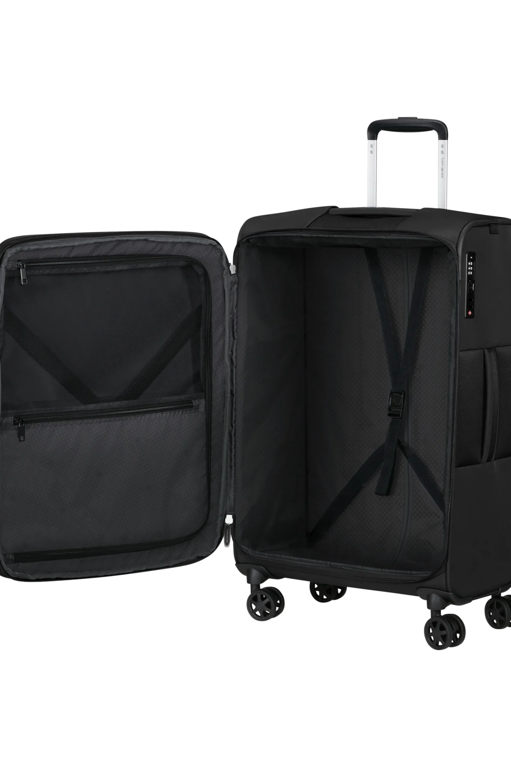 GoTwist - Trolley espandibile (4 ruote) 68cm