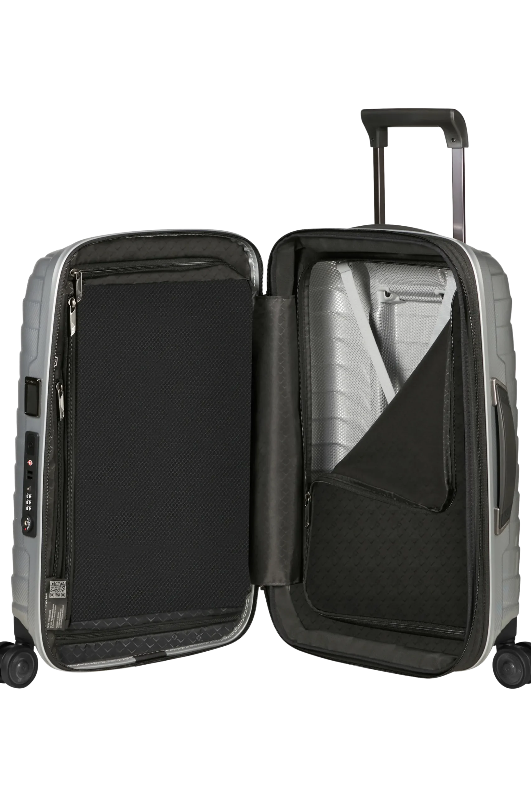 Proxis - Trolley espandibile (4 ruote) 55cm