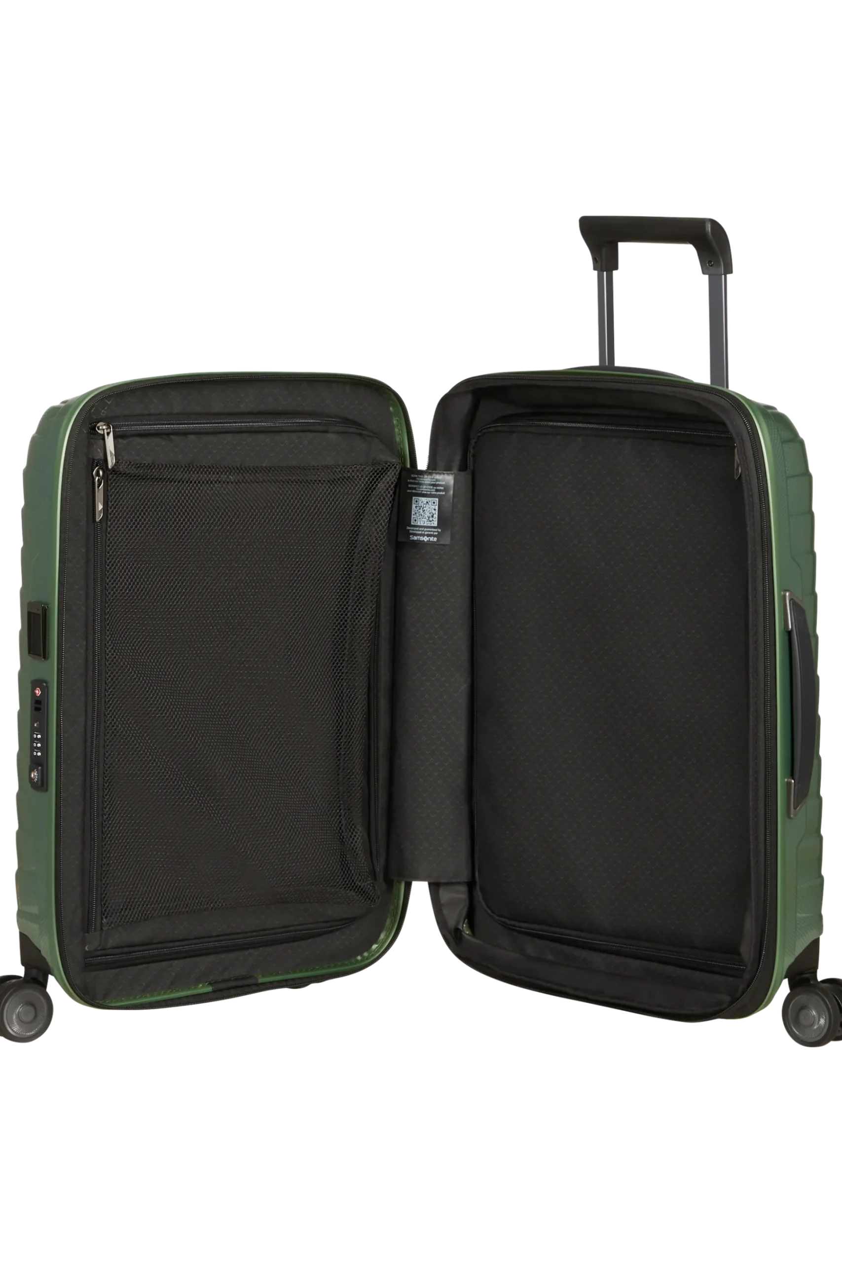 Proxis - Trolley espandibile (4 ruote) 55cm