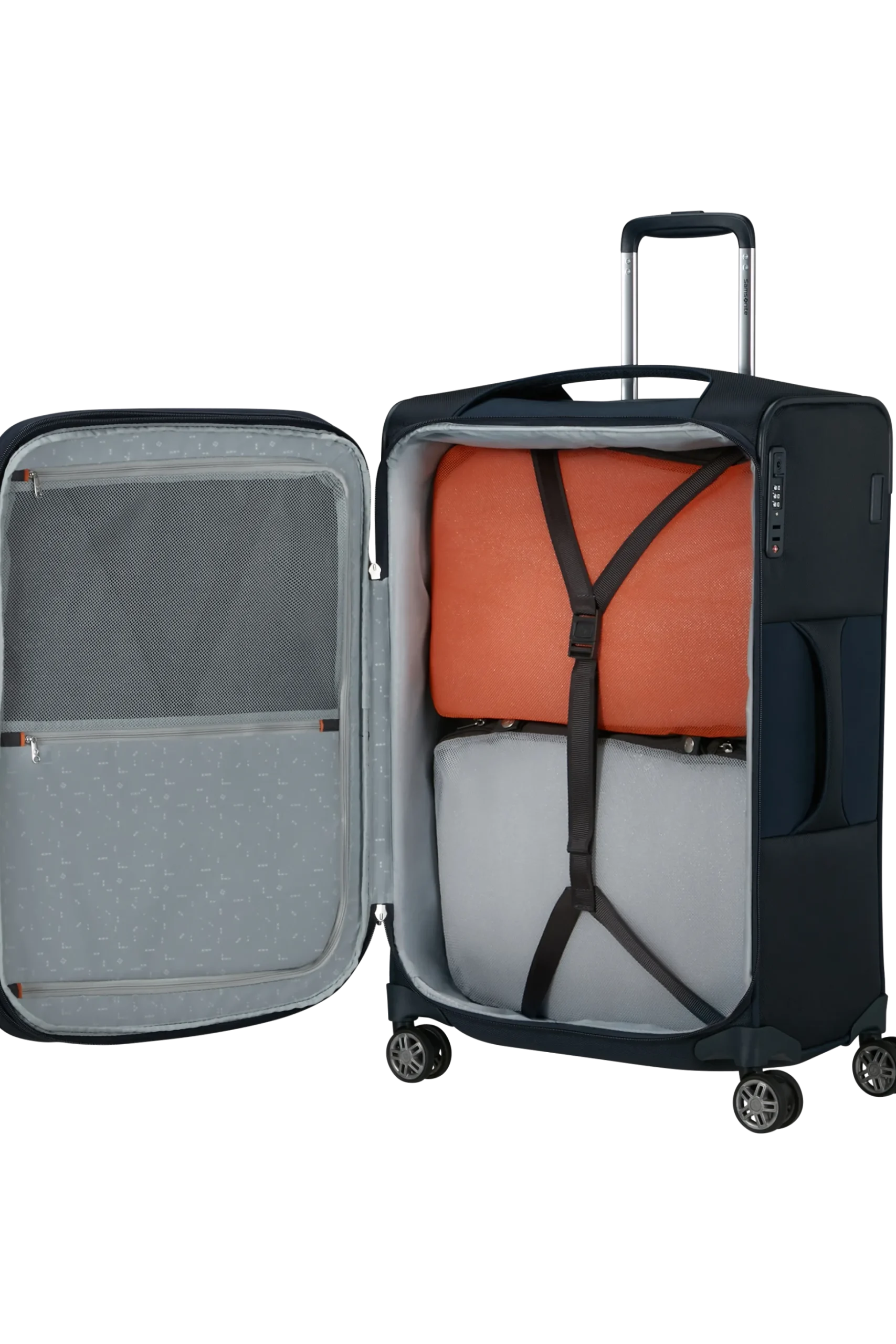 Re-Lite - Trolley espandibile (4 ruote) 67cm