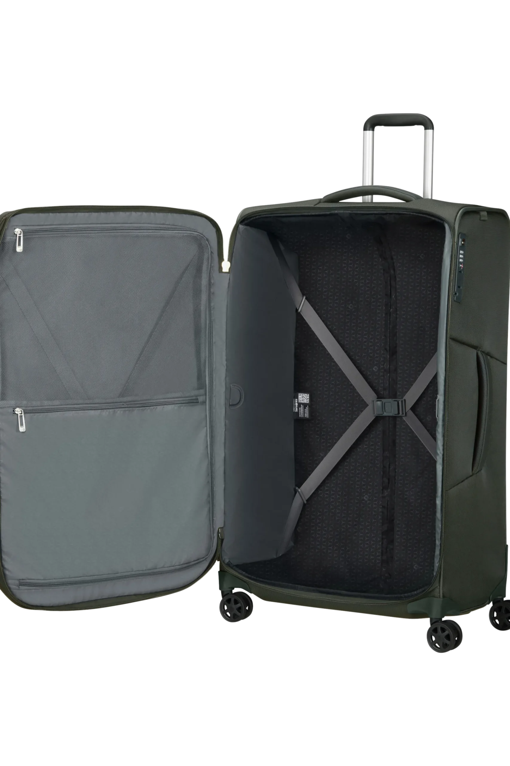 Respark - Trolley Espandibile (4 ruote) 79cm
