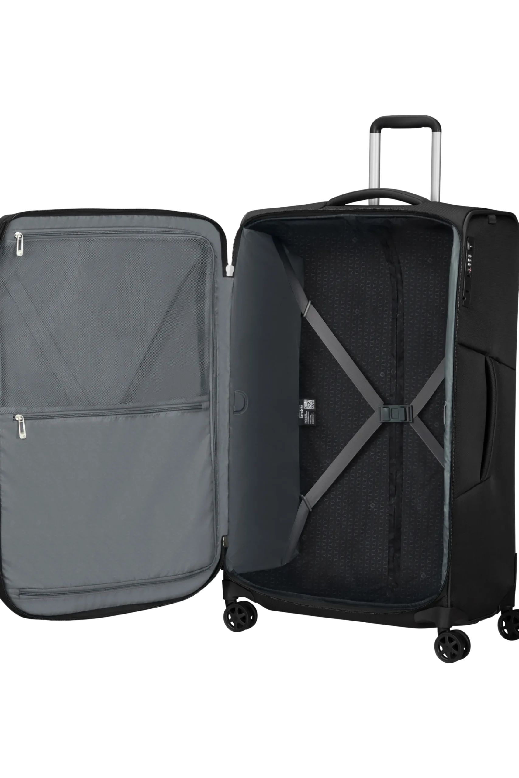Respark - Trolley Espandibile (4 ruote) 79cm