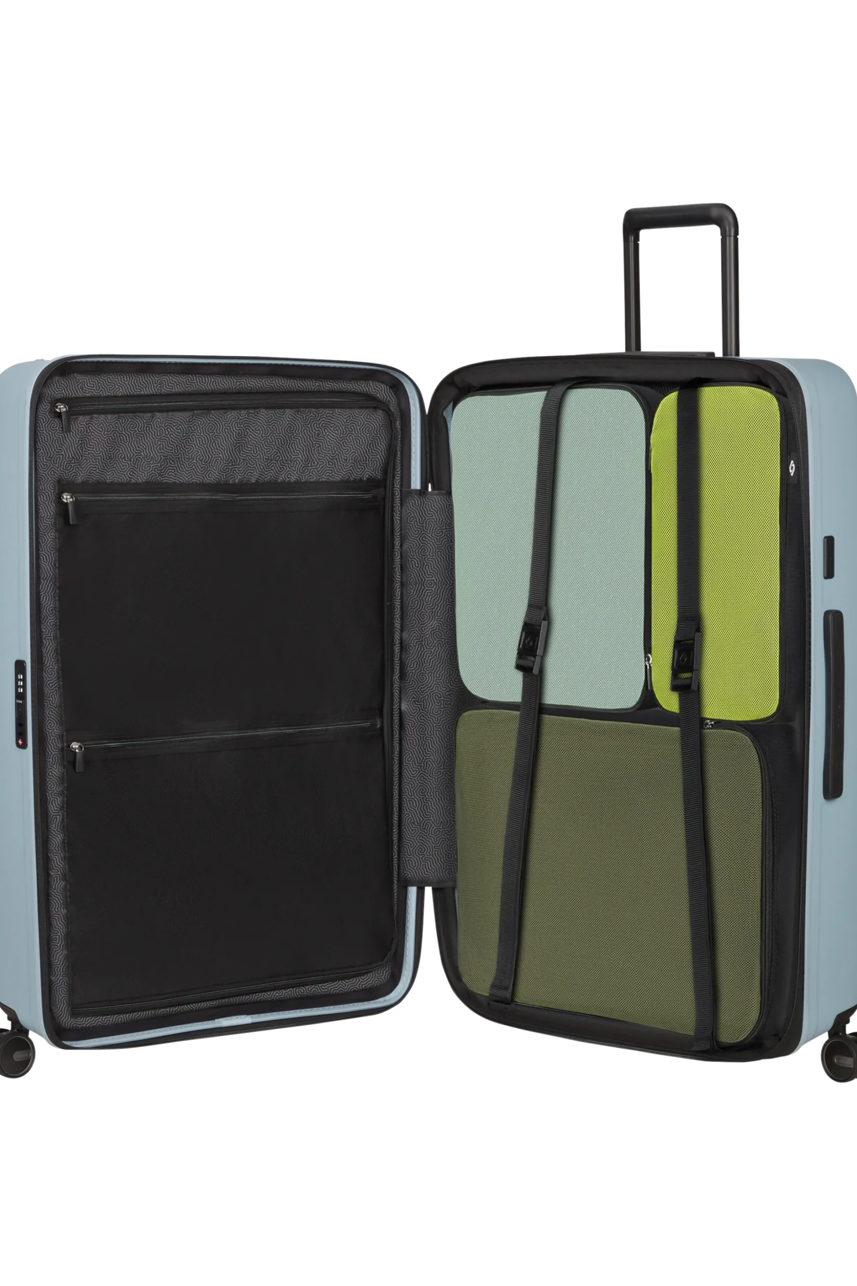 Restackd - Trolley espandibile (4 ruote) 81cm