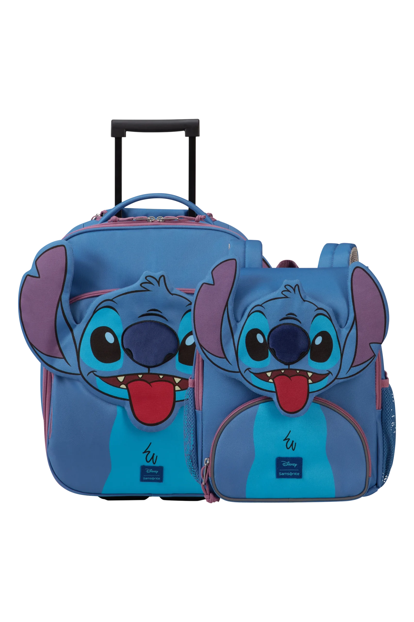 STITCH SET 3 - (Valigia (2 ruote) 45cm + Zaino)