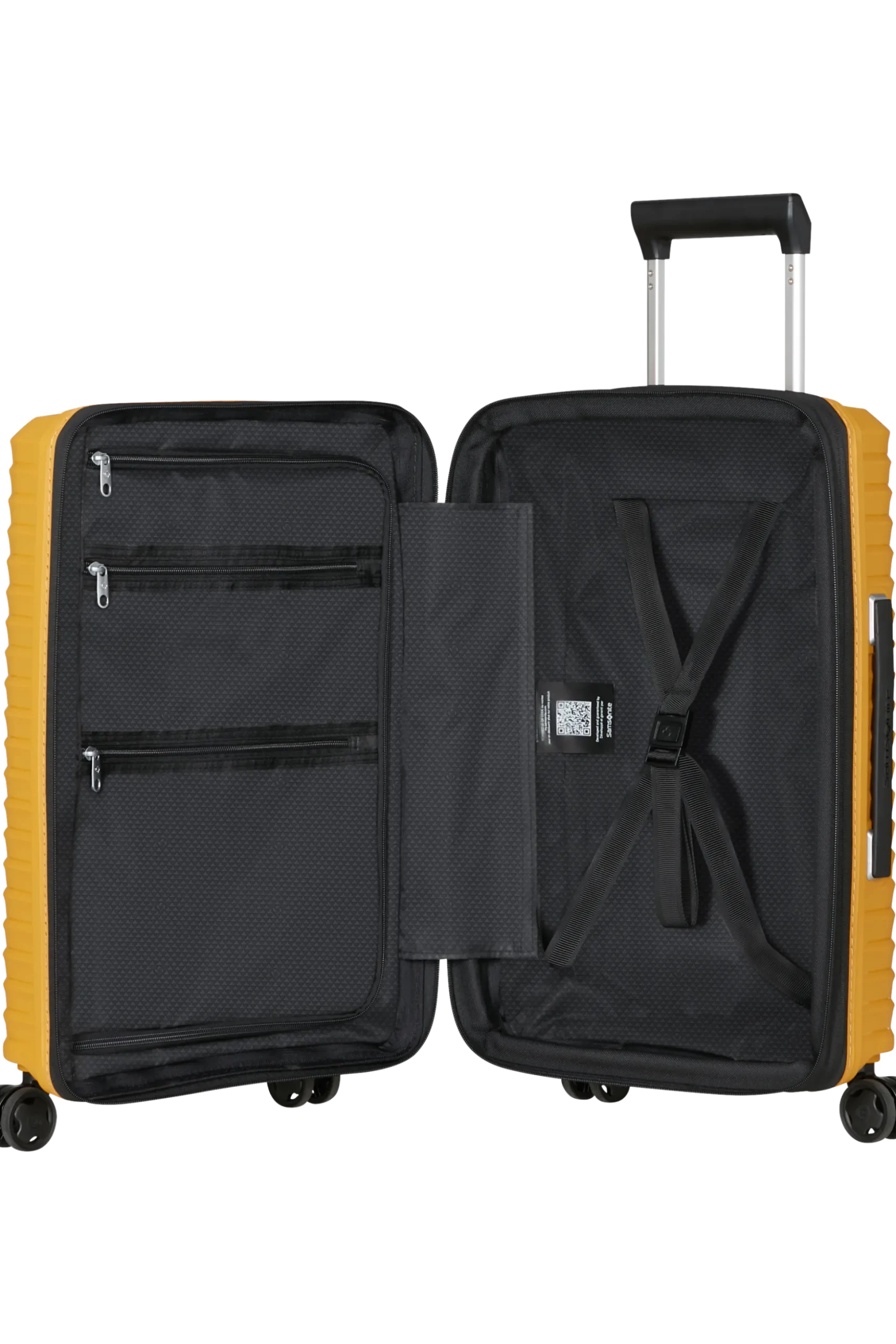 Upscape - Trolley espandibile (4 ruote) 55cm