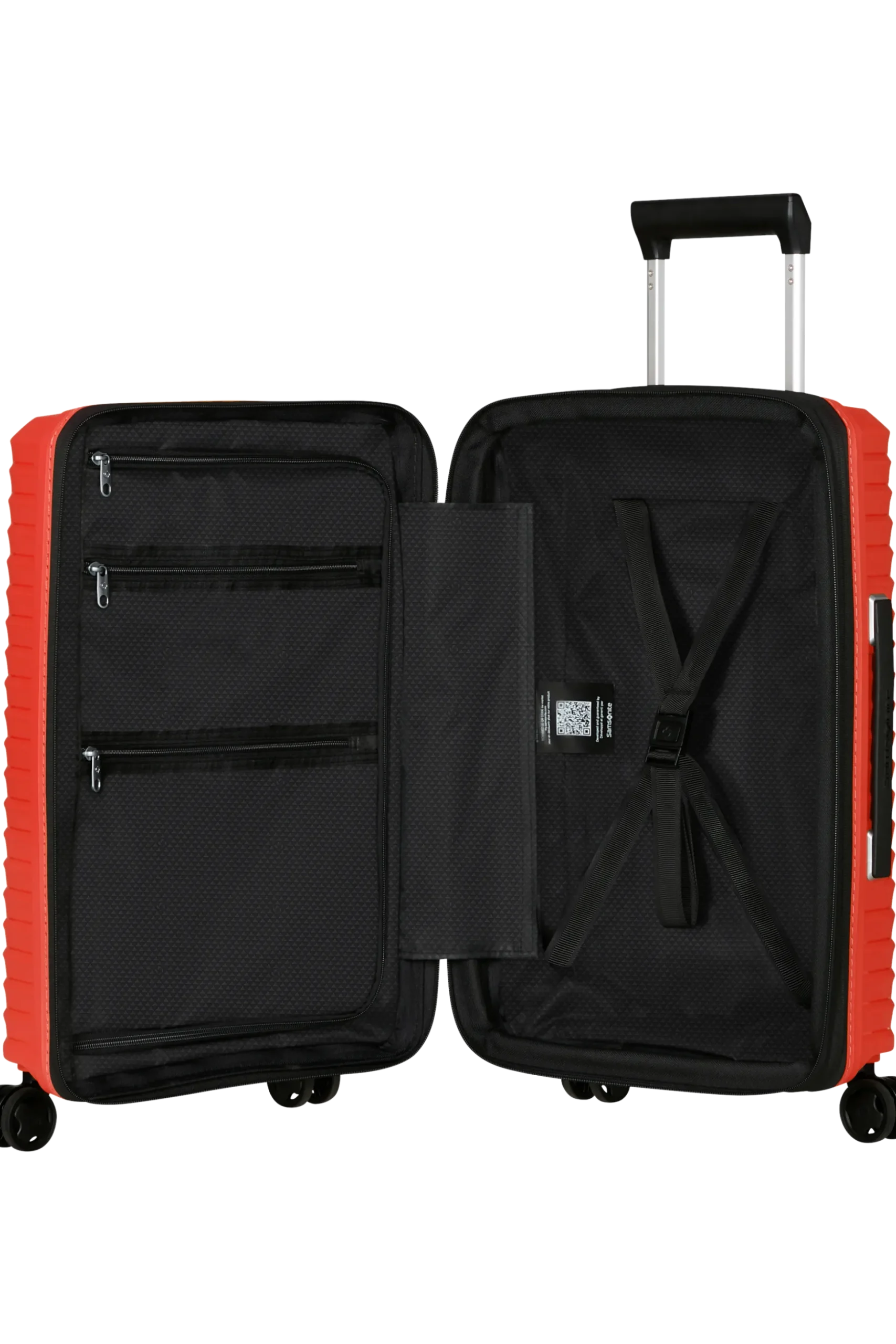 Upscape - Trolley espandibile (4 ruote) 55cm