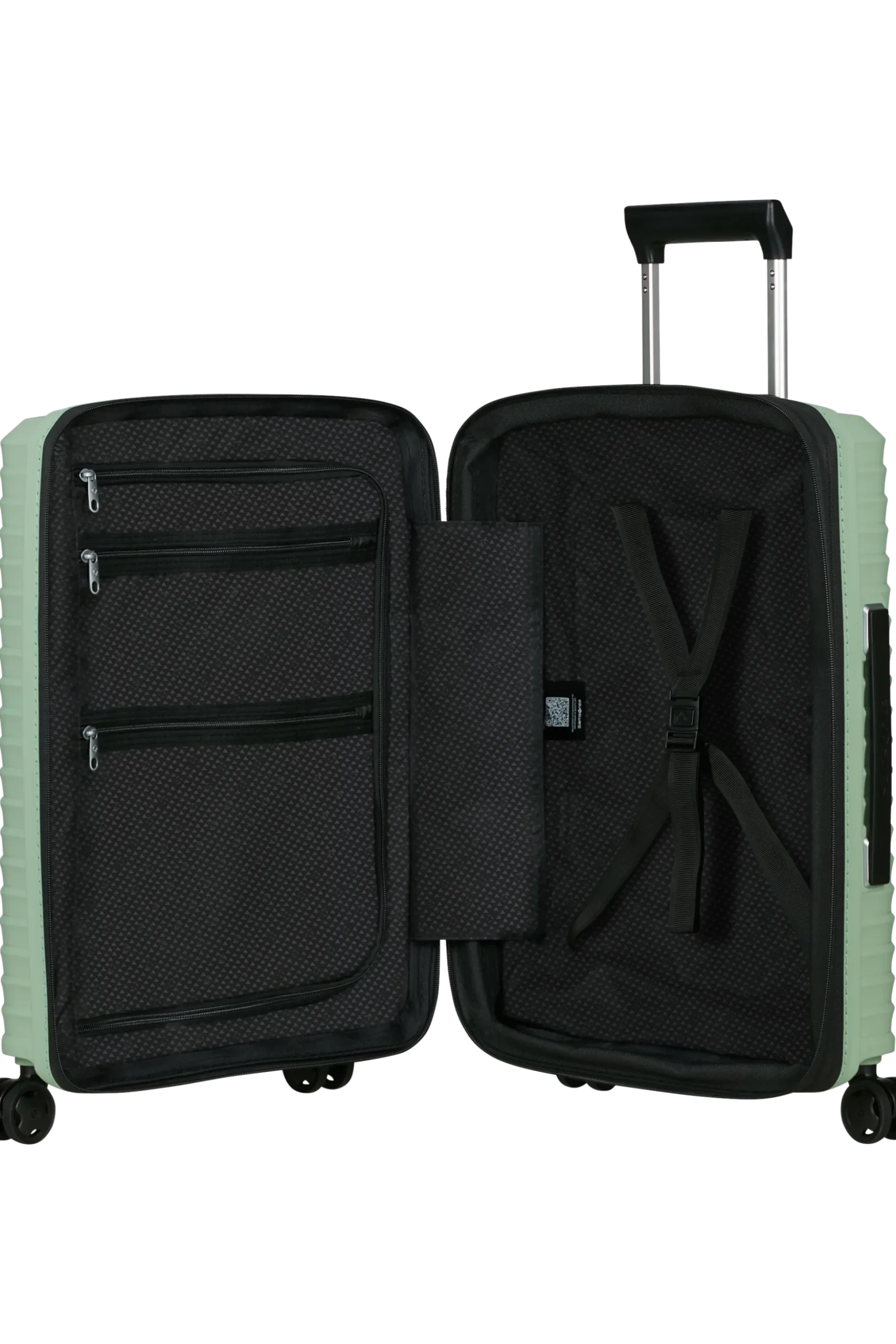 Upscape - Trolley espandibile (4 ruote) 55cm