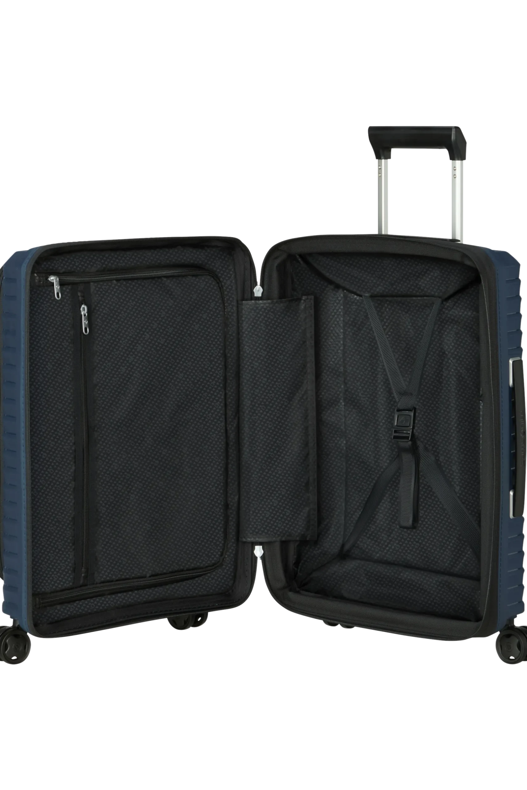 Upscape - Trolley espandibile (4 ruote) 55cm