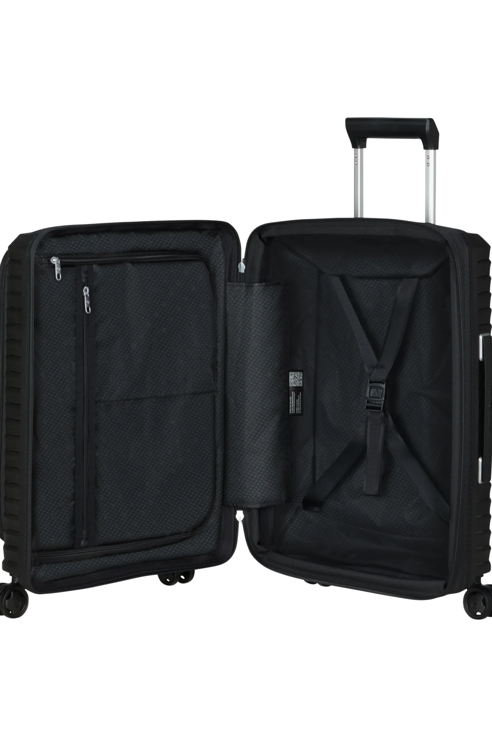 Upscape - Trolley espandibile (4 ruote) 55cm