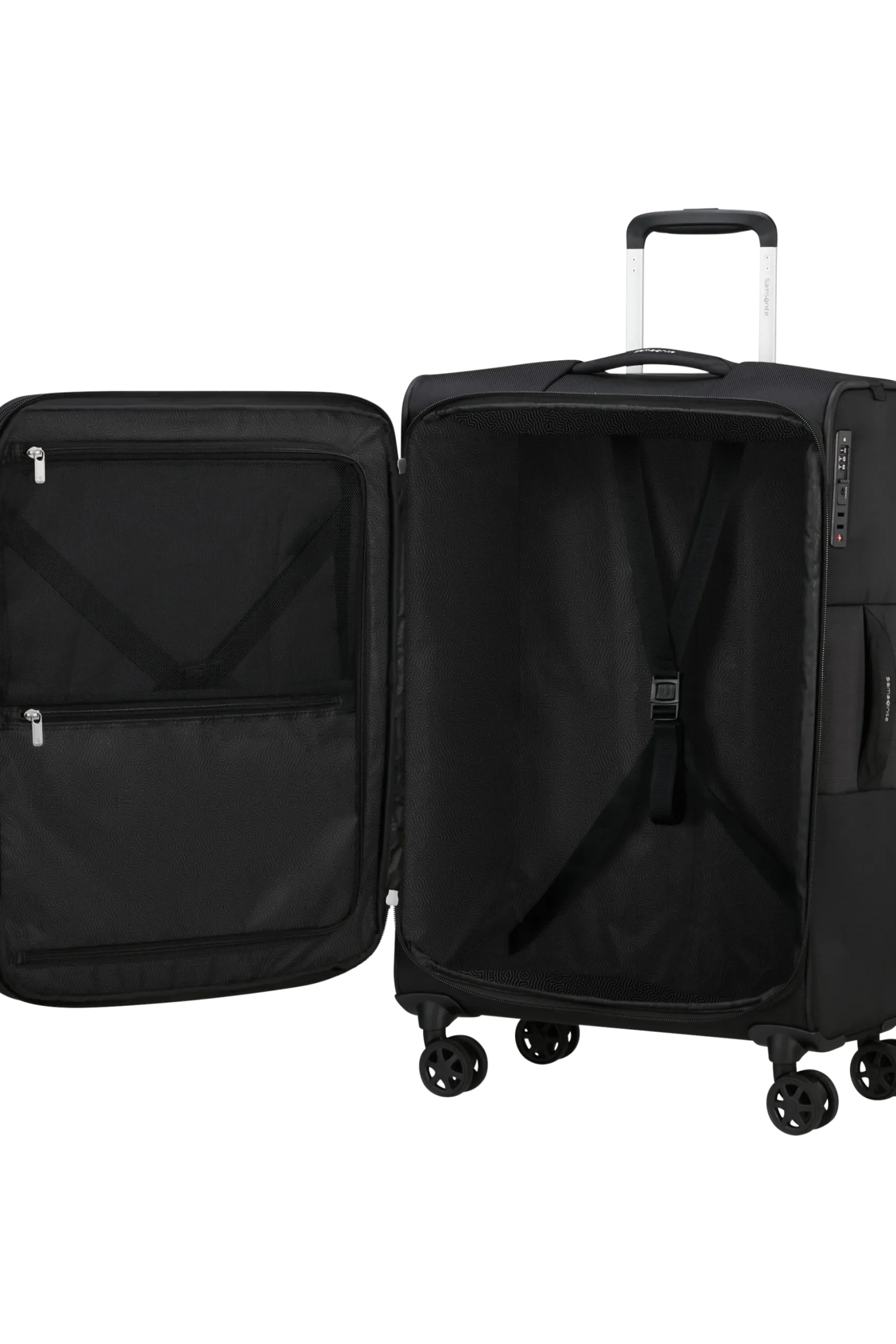 Urbify - Trolley espandibile (4 ruote) 68cm