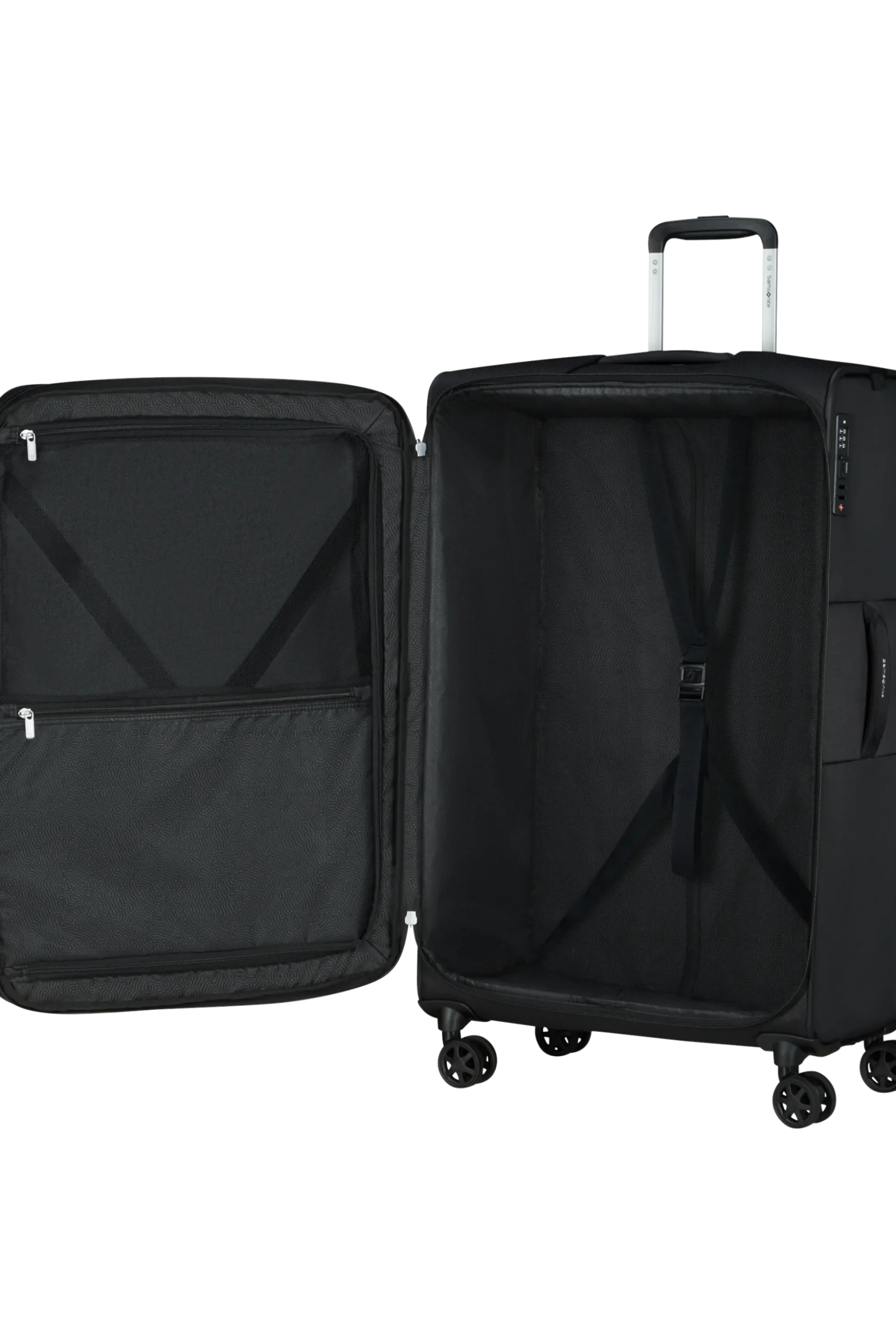 Urbify - Trolley espandibile (4 ruote) 78cm